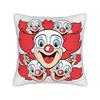 Funny Clowns B-Bozoeds  Pillow Cover Comfy Cushion Cover Kawaii Pillow Case For Chair Sofa Home Decor