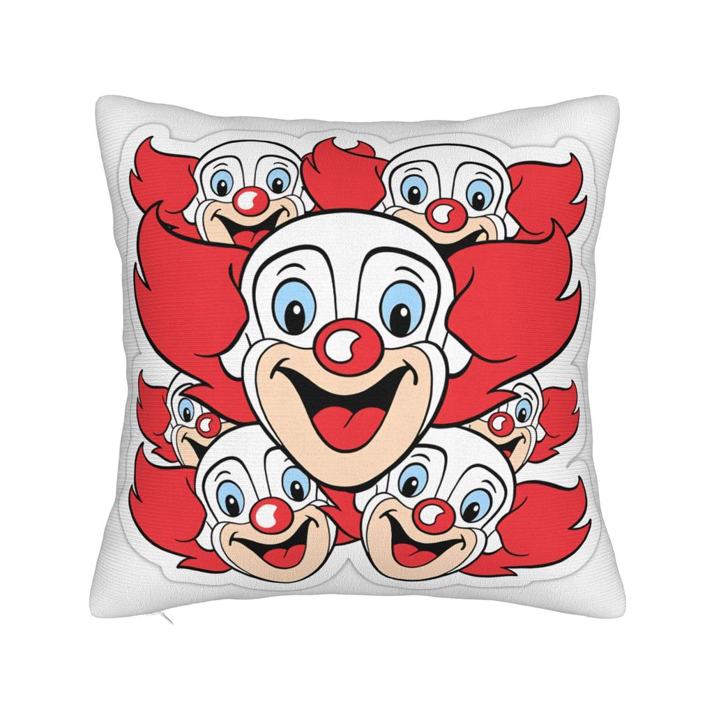 Funny Clowns B-Bozoeds  Pillow Cover Comfy Cushion Cover Kawaii Pillow Case For Chair Sofa Home Decor