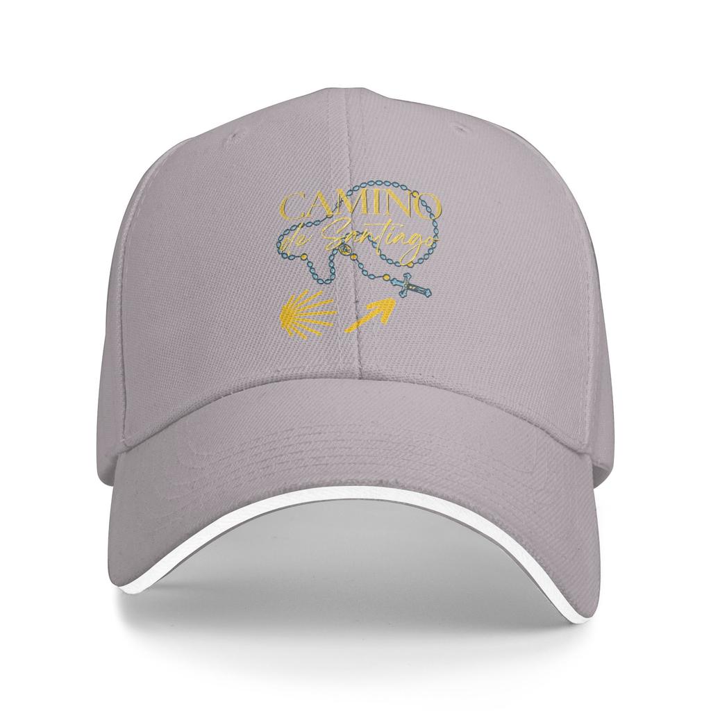 Summer Casual Baseball Cap Camino De Santiago Outdoor Gym Trucker Hat For Unisex Unisex Sunscreen  Streetwear Snapback Cap