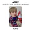 ATEEZ THE WORLD EP.FIN : WILL MAKESTAR WINNER Official Photocard