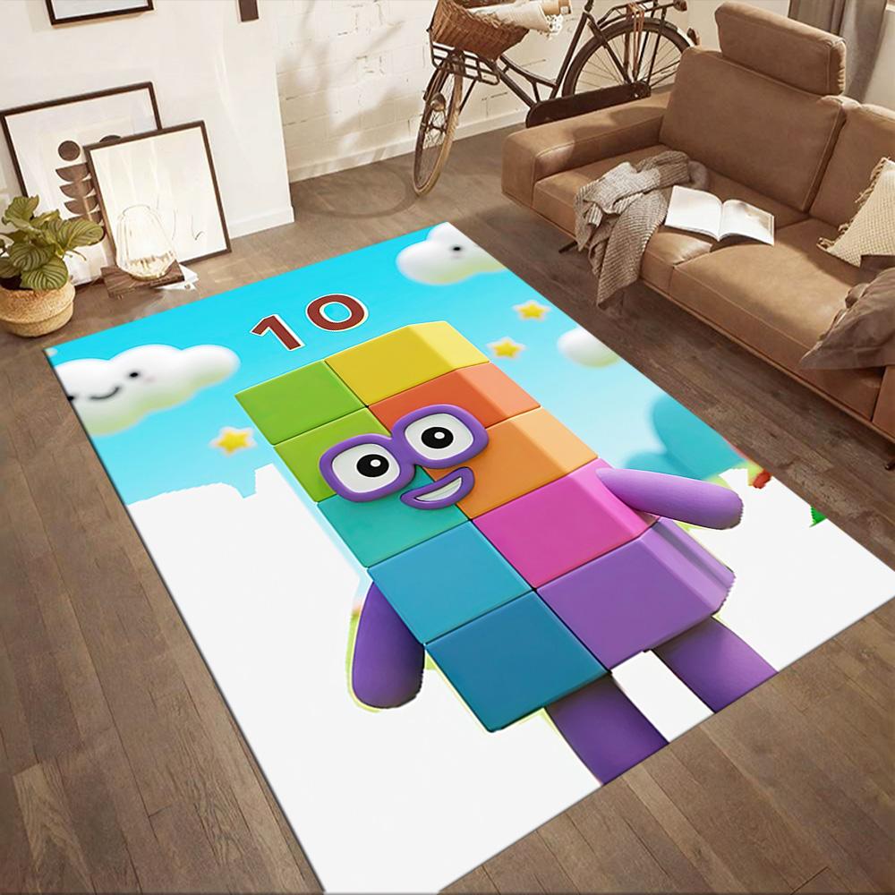 Numberblocks Carpet Design For Living Rooms Hallway Outdoor Bedrooms Antislip Carpet Office Home Decor Perfect Birthdaychristmas Gift Idea