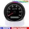 85MM Petrol Diesel Engine Tachometer Sensor RPM Gauge REV Counter 3000RPM with Digital Hourmeter 7 Color Light Optional 12V24V