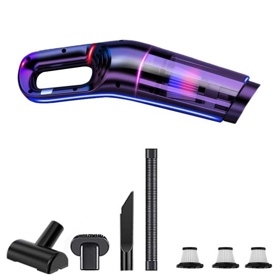 

Беспроводной ручной пылесос 15000 Па, сильное всасывание, перезаряжаемый, мощный пылесос для влажной/сухой уборки пыли A