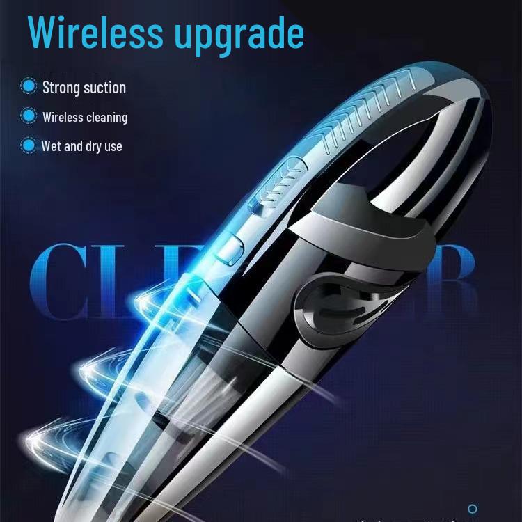 

Портативный беспроводной ручной автомобильный пылесос - Высокая мощность, Пылесос для влажной/сухой уборки для домашнего использования 501mAh-800mAh