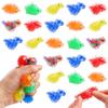 5 Stuks Kleurrijke Mini Dier Knijp Muziek Cartoon Dinosaurus Knijp Loslaat Stress Ballen Verjaardagsfeest Festival Bedankjes Cadeaus Decor