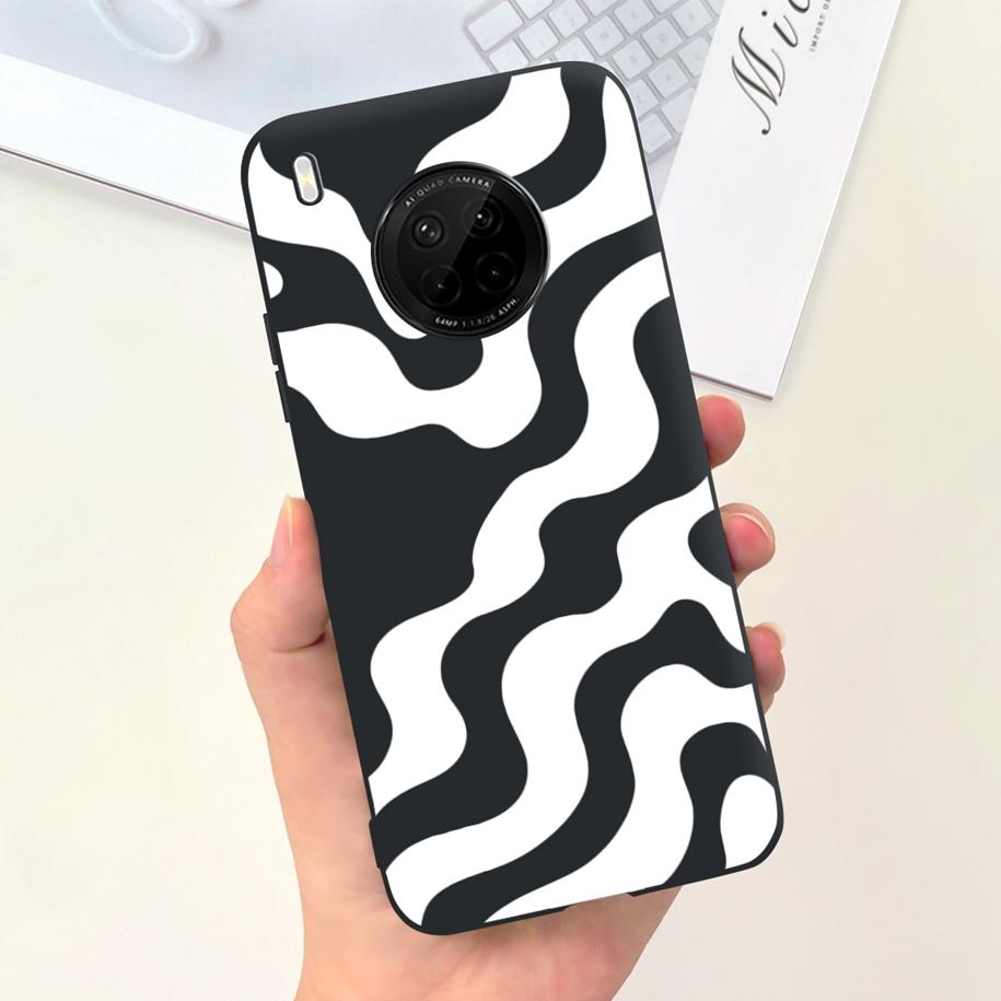 For Huawei Y9a 2020 Silicone Case FRL-22 FRL-23 Cute Astronaut Love Heart Slim Soft TPU Phone Case on Huawei Nova Y9a Y 9A Cover