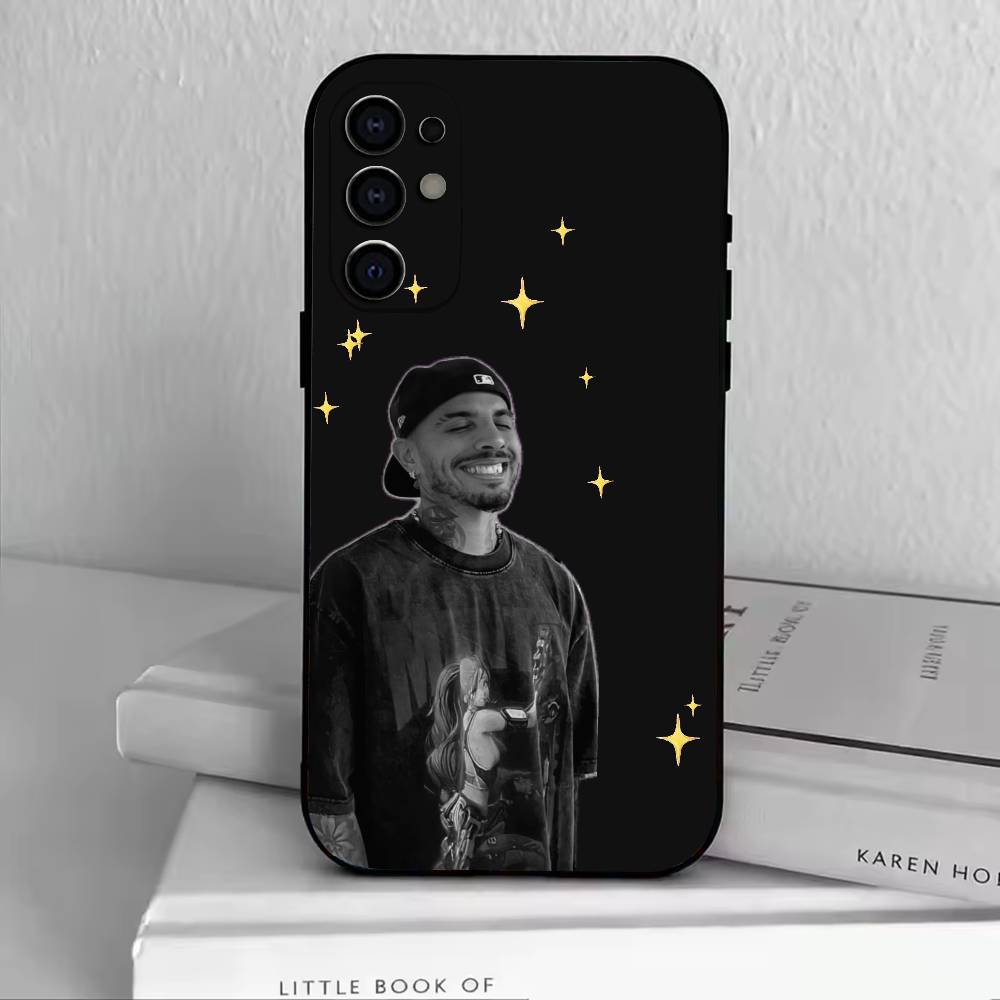 E-Eladio Carrion DON KBRN  Phone Case Black Silicone Soft For Samsung S25,S24,S21,S22,S23,S30,Ultra,S20,Plus,Fe,Lite