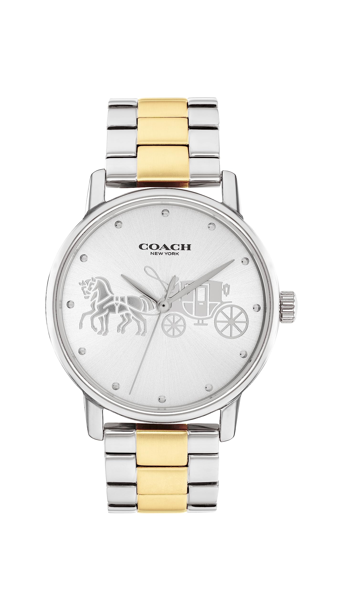 

Часы GRAND 14503943 Серебряные [Coach] Женские