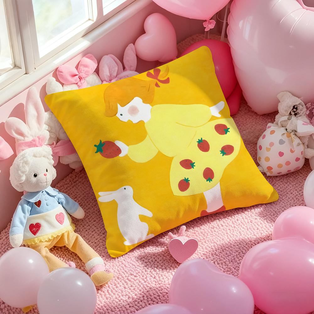 Aoyama Kazuyo ART Cushion Cover Pattern Printed Pillowcase for Living Room Sofa Cushion Cover & Bedroom Decor