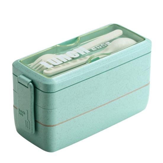 750ML/1000ML Lunch Box Lightweight Easy To Carry Two/Three Layers Bento Box for Picnic School Office