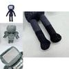 Skibidi Toilet Man Plush Cute And Soft Toy For Kids Animal Design 28cm Height