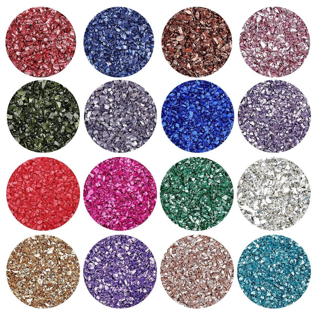 Pick Color 25g Glass Gravel For Jewelry Making DIY Charm Decoration