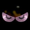 2pcs Diamond Crystal Car Body Devil Eyes Stickers Decal Decoration Car Accessories for Vehicle Body Sticker Windshield for Women