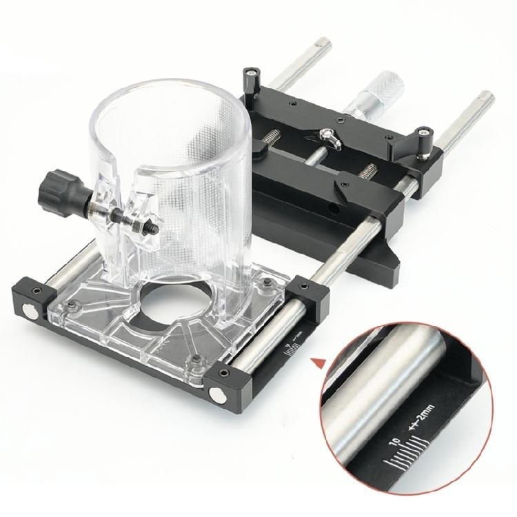 Handheld Router Woodworking Accessories Electric Trimmer Connector Base Router Bracket for Wood Slotting Carving