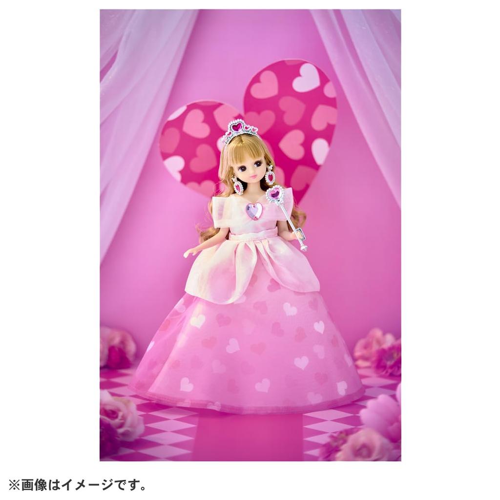 Takara Tomy Doll Heartful Princess Pretend Play Toy for Ages 3 and Up Licca-chan LD-03 Dress-Up