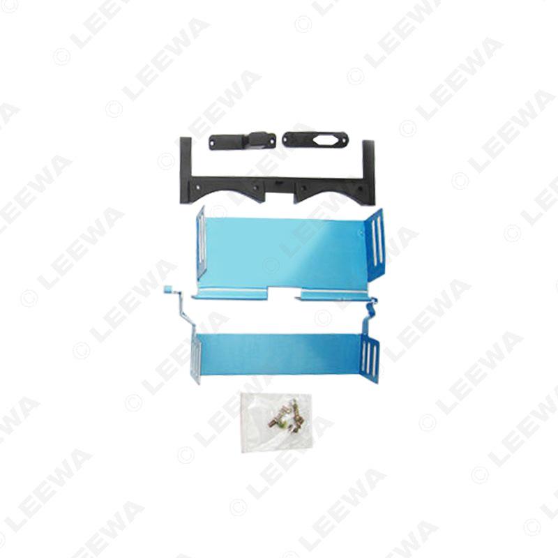 Renault Logan Double DIN Audio/Video Faceplate - Titanium Left Bracket