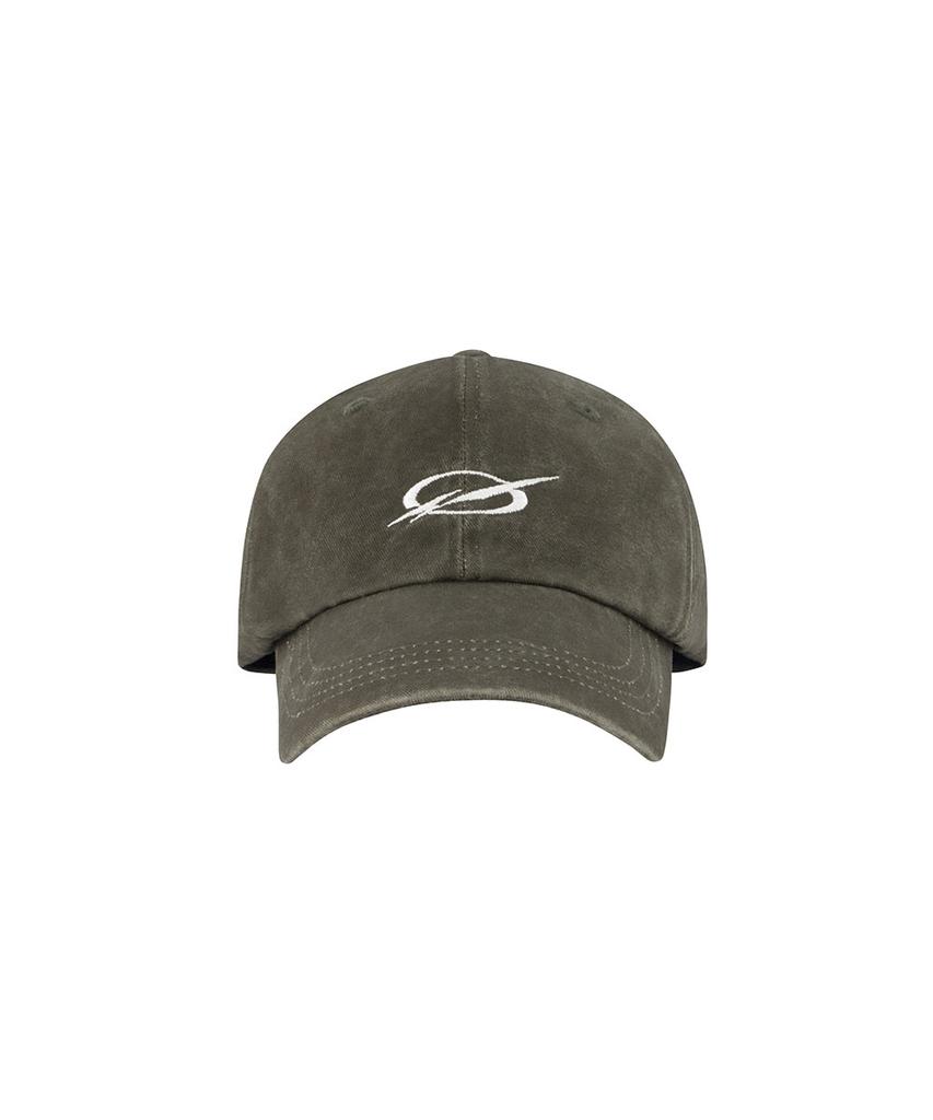 51Peosenteu Washed Logo Cap - Brown