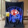 Universidad de Chile Theme blanket Soft Flannel Blanket Plush Throw Blanket Cozy Sofa Bed Blanket for Home Decor