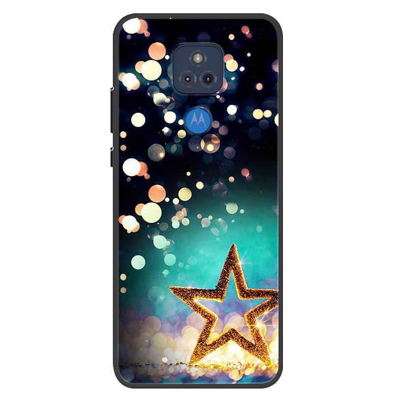 For Moto E7 Plus Case Bumper Silicone TPU Soft Phone Cover For Motorola Moto E7 Plus Case Cartoon Funda E 7 Plus E7Plus Coque