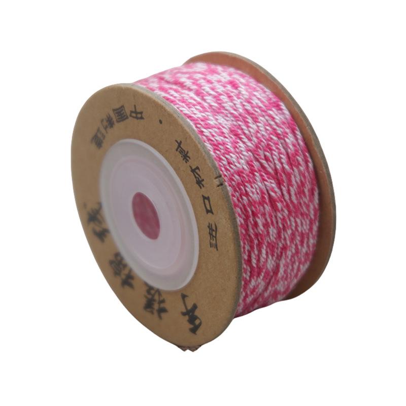 Dragon Boat Festival Multicolored Rope Diy Multicolored Rope Hand-Woven Self-Woven Hand Rope Material Bracelet Tibetan Hand Rubbing Cotton Thread Rope