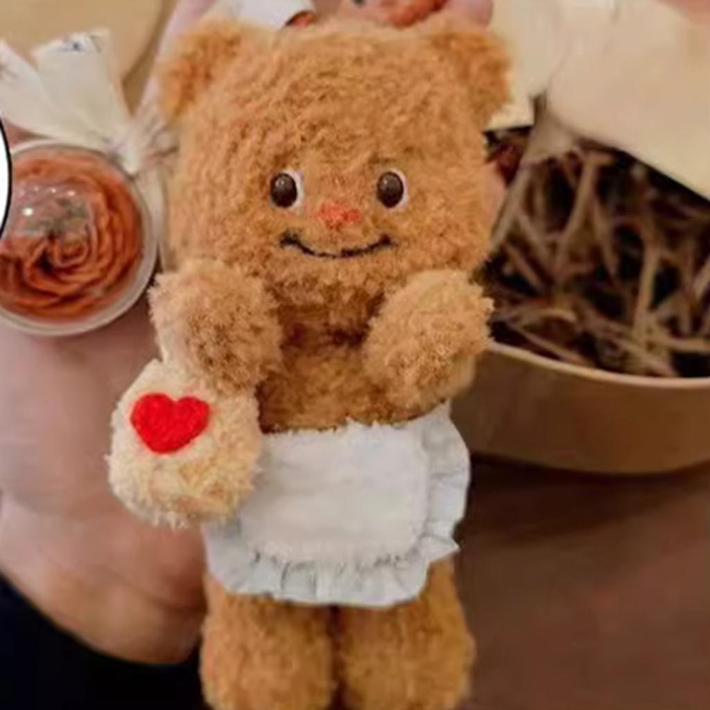 Soft Bear Pendant Fashionable Bag Decoration Cute Bear Keychain Cute Keyrings Backpack Key Rings Car Key Chain Accessory