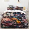 Duvet Cover Anime Demon Slayer Duvet Cover Comforter Bed Anime Polyester Bedding Set Duvet Cover Set Printed Cartoon Home Decor