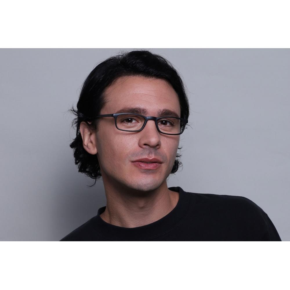 Full Rim RecTangle Black SmarTbuy CollecTion Trey T 0438 02m Fashion Unisex Eyeglasses