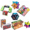 Creative Star Geometric Magnetic Cube Versatile Infinite Antistress Anxiety Desk Toy ABS Material Waterproof Magic Cube