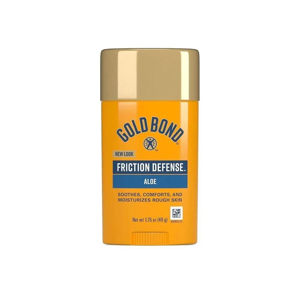 Стик Gold Bond Friction Defense 49 г, 1 упаковка, Стик Gold Bond Friction Defense, 1,75 унции, С алоэ для успокоения