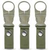3Pcs Water Bottles Buckle Set Outdoor Nylon Webbing Tactical Waterbottle Hook Backpack Hanger Belt Water Bottle Holder Clip 4