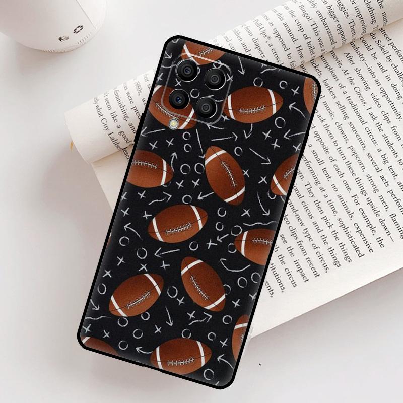 

Rugby Football Sport Case For Samsung Galaxy M32 M53 M16 M11 M21 M31 M35 M12 M13 M14 M15 M36 M56 M52 M55 M34 M54 Samsung M21