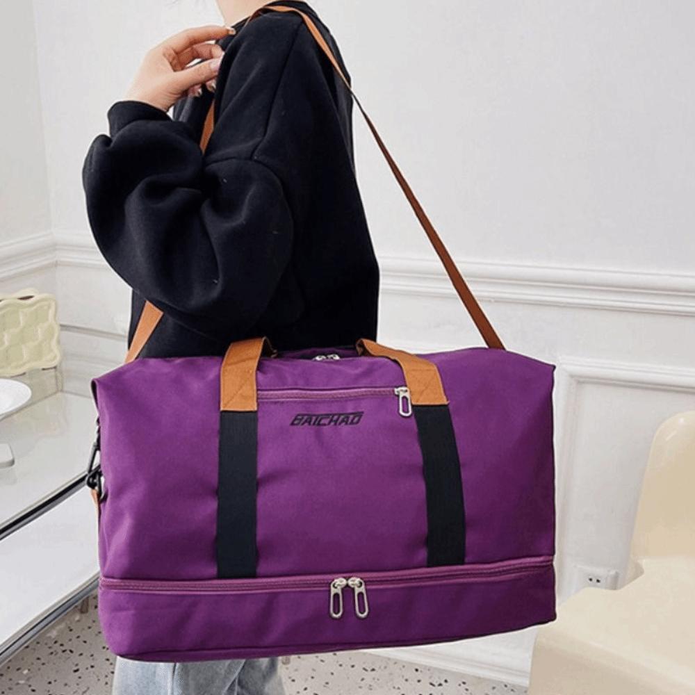 Waterproof Travel Luggage Bag Large Capacity Messenger Bag Portable Travel Duffle Bag  Outdoor