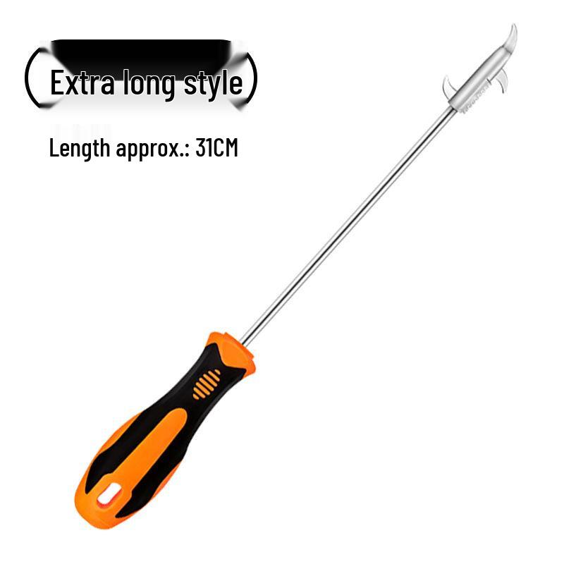Tire Hook & Cleaning Tool Set with Right Angle and Elbow Screwdrivers