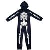 COSSA Halloween Cosplay Kids Glow-in-the-Dark Skeleton Boys Costume Children Jumpsuit Unisex Event Performance Outfit