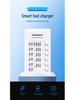 Smart Double Battery Charger No. 5 with Light Change, 6 Slots for 1.2V AA/AAA Batteries