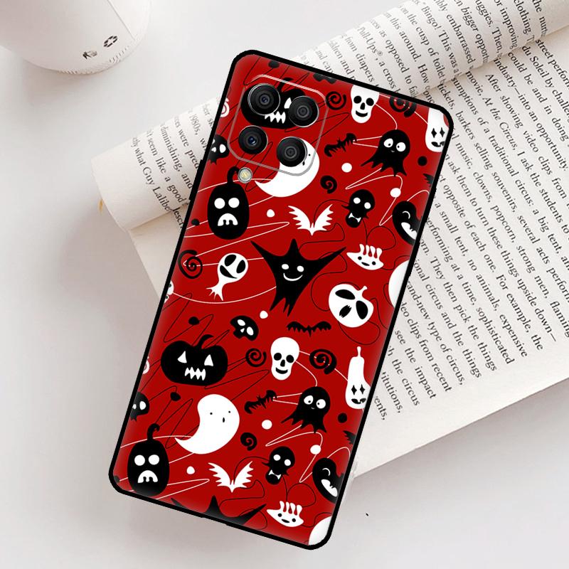 Halloween Aesthetic Case For Samsung Galaxy M21 M31 M13 M33 M53 M15 M35 M55 M16 M36 M56 M12 M32 M52 M14 M34 M54
