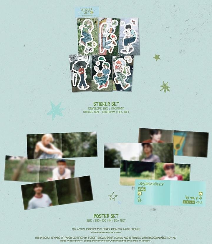 [SET] Libro de Colección Oficial BOYNEXTDOOR VOL.3 (Conjunto de Colección Completa)