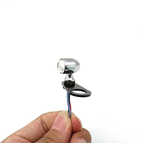 HI-LINE Blinker Stay M5 M10 Blinker Stay Base Motorcycle Front Rear Blinker Stay Base Black Set of 2