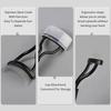 Black Eyelash Curler Comb Makeup Tool Applicator Eyelashes Brush Eyebrow Curler Eyelash Comb Curler for Beautiful Lashes