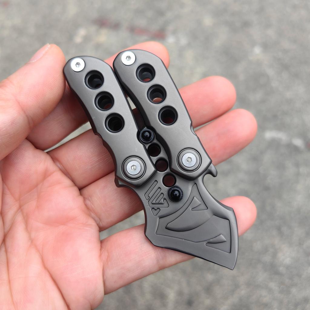 Magnetic Fidget Coin EDC Adult Decompression Toy Anxiety And Stress Relief Multifunctional Crowbar Fidget Slider Spinner Gift