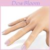 Elegant Fashion Women Anniversary Engagement Ring Timeless Jewelry Gift For Parties