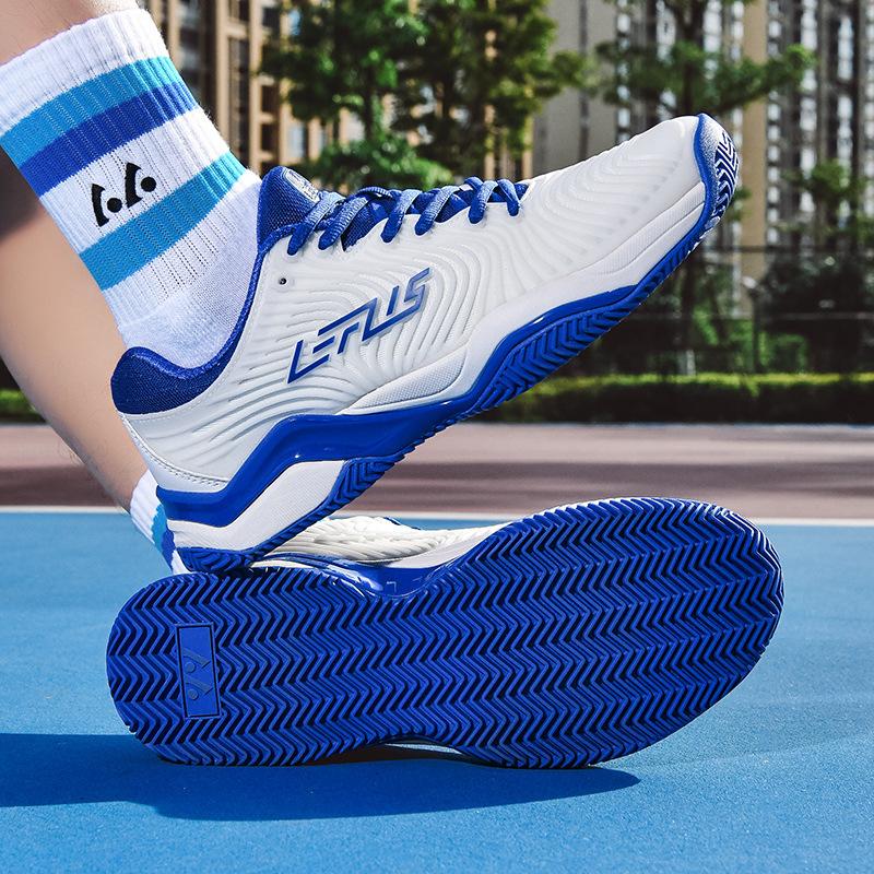 Men's Breathable Non-slip Cushioning Badminton Shoes Professional Tennis Shoes Indoor and Outdoor Competition Training Volleyball Shoes