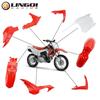LINGQI RACING CRF110 Front Side Mudguard Left RighT Fender For CRF 110 2013 Pit Dirt Bike Motocross Motorcycle Accessories