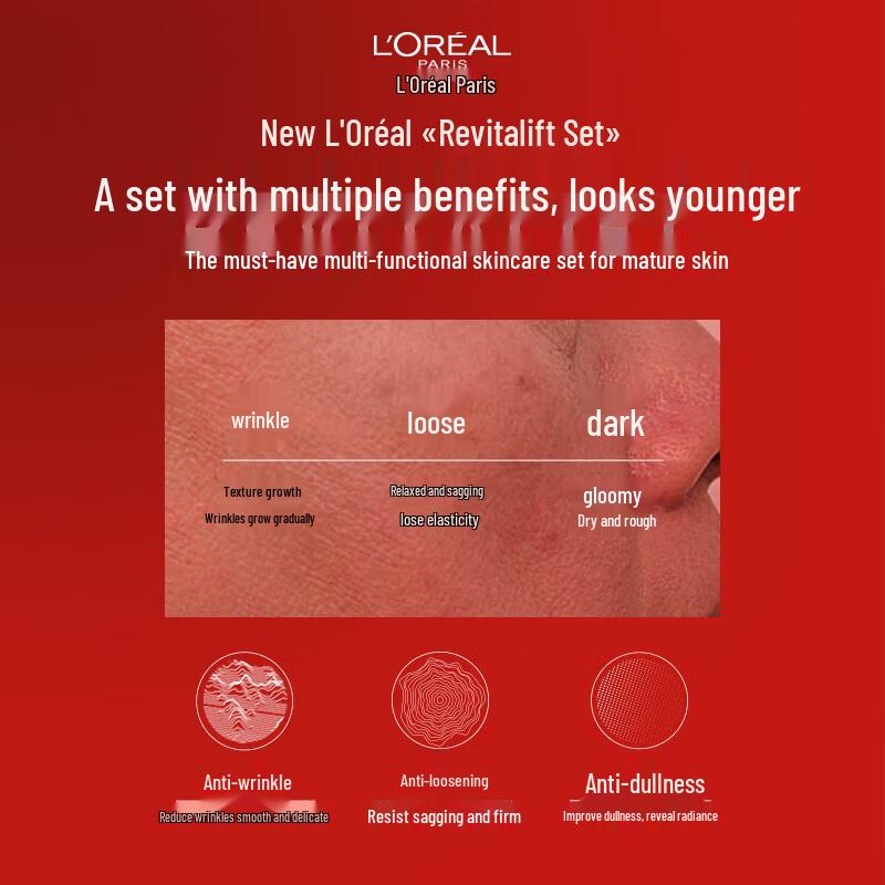 L'Oréal Revitalift Hydrating & Anti-Wrinkle Skincare Gift Set