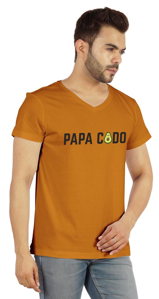 Inkmeso Herren Bedruckt   Papa Codo   T-Shirt Für Papa Lustiges Zitat T-Shirt Baumwolljersey