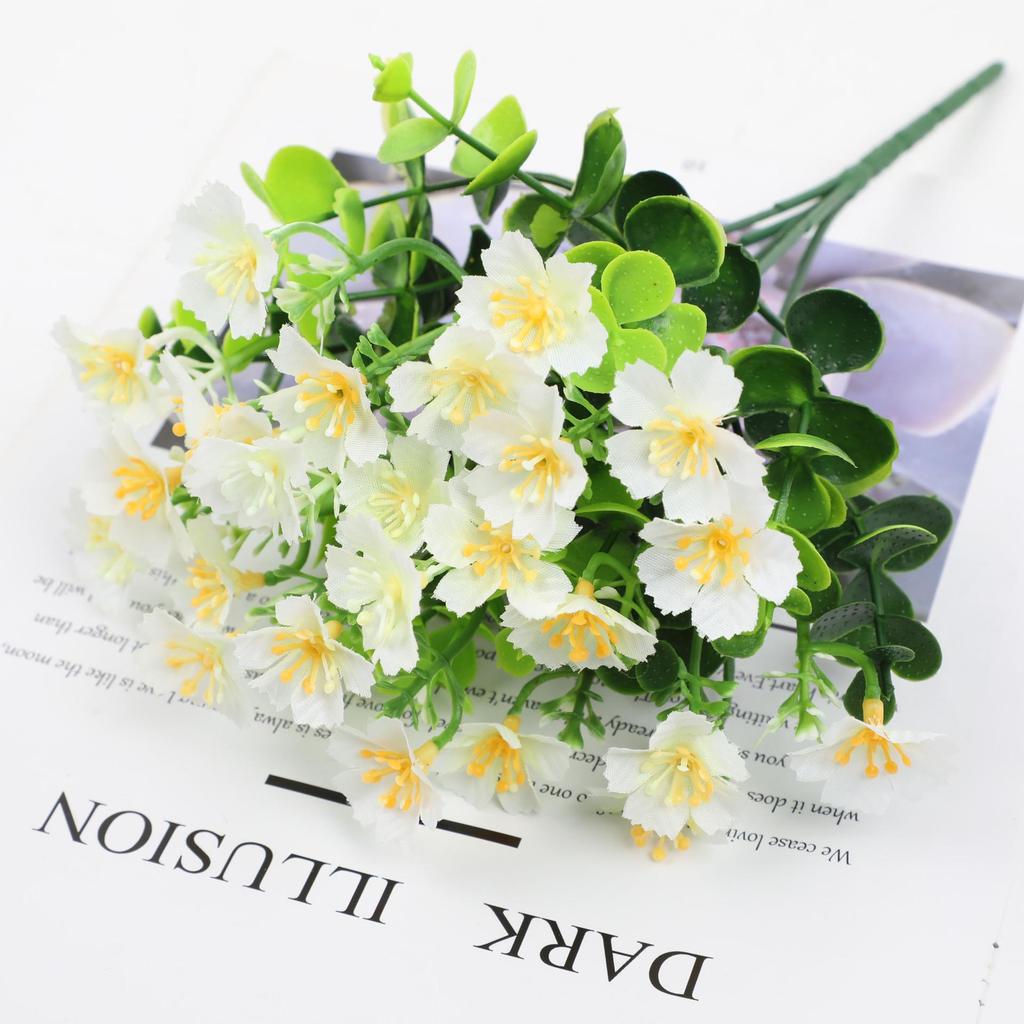 Artificial Greenery Bouquets for Home, Hotel, Wedding, and Decoration