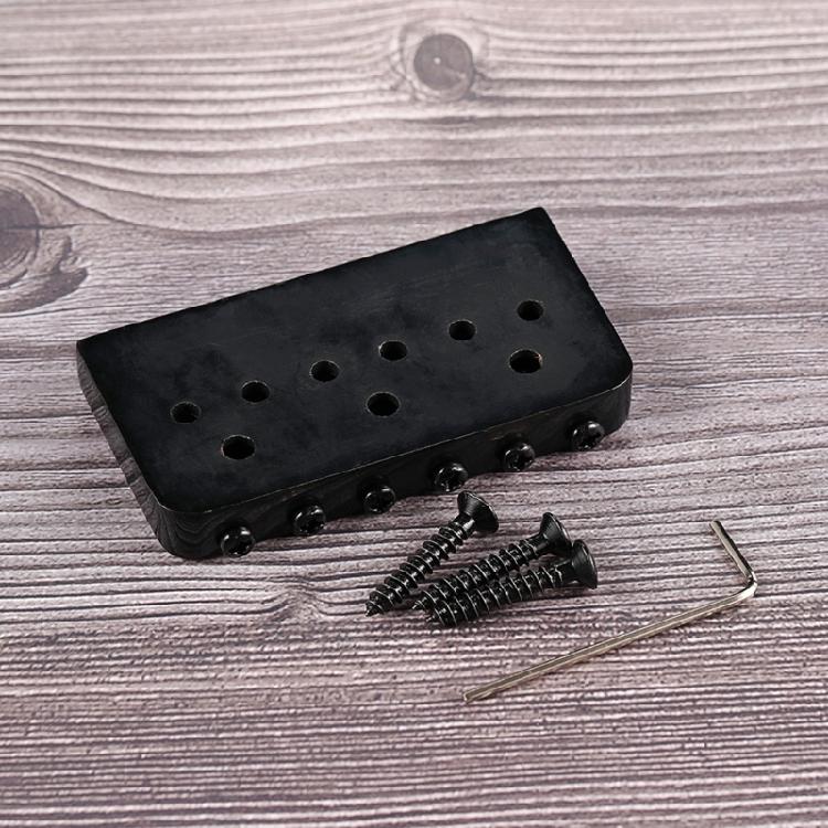 Non Tremolo Metal Bridge Replacement For 6 String Electric Guitars Precisions Engineering For Better Playability