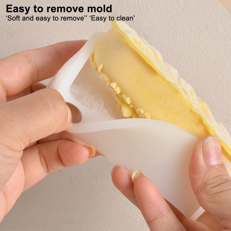 Silicone Flower Popsicle Molds – Stunning Floral Design, Easy-Release For Homemade Ice Cream & Frozen Treats