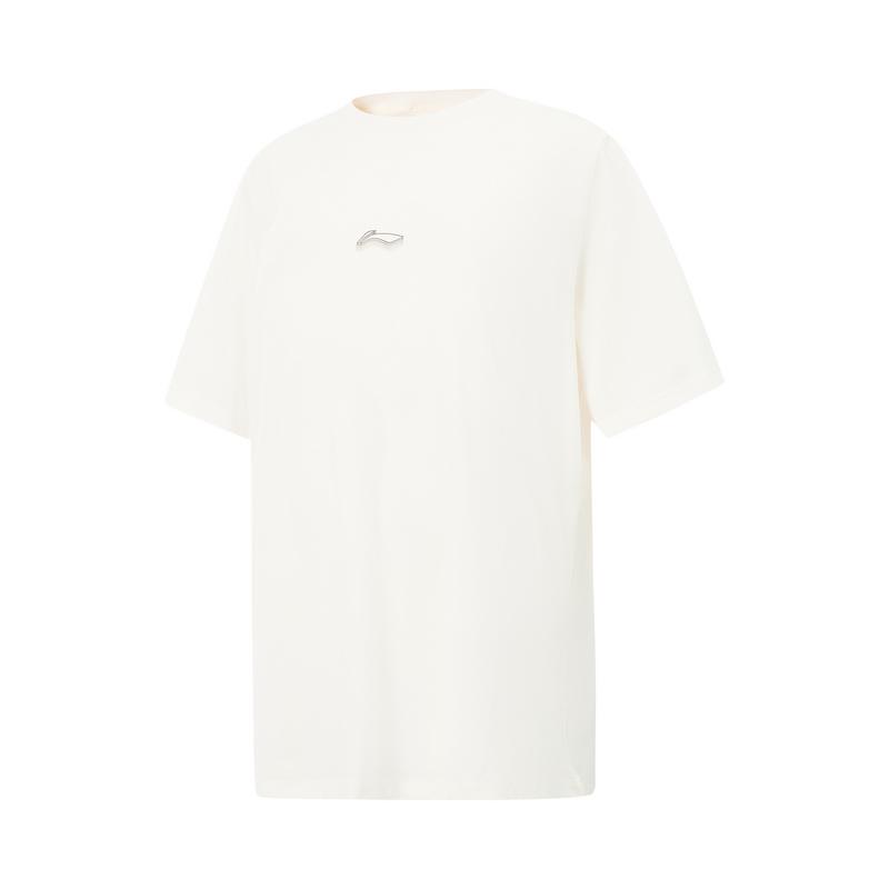 

Li-Ning Breathable Loose Casual Short Sleeve T-Shirt Women tops Off-White YTSV112-1 S