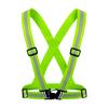 Gilet Riflettente Regolabile - Tracolla Elastica di Sicurezza per Corsa Notturna e Ciclismo